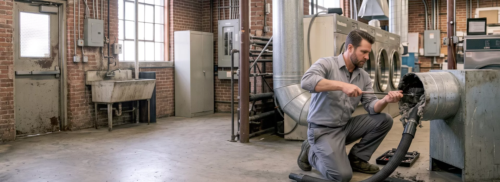 Industrial Dryer Vent Cleaning Brick Township, NJ