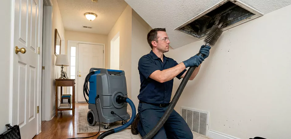 Mold-Affected Duct Deep Cleaning in Brick Township
