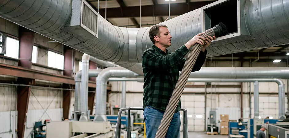 Post-Construction Duct Cleaning in Brick Township