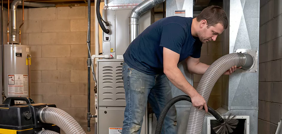 Negative Pressure Duct Cleaning for Large and Long Duct Systems in Brick Township